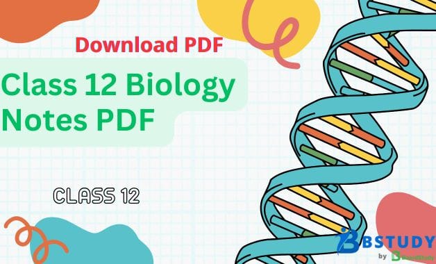 Class 12 Biology Notes PDF