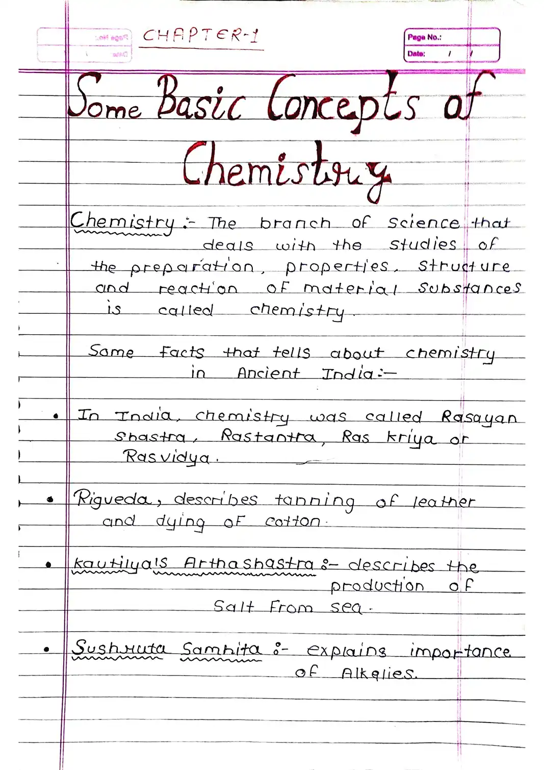 Class 11 Chemistry Notes PDF Download 2025-2026 (Topper's Handwritten Notes) - Image 2