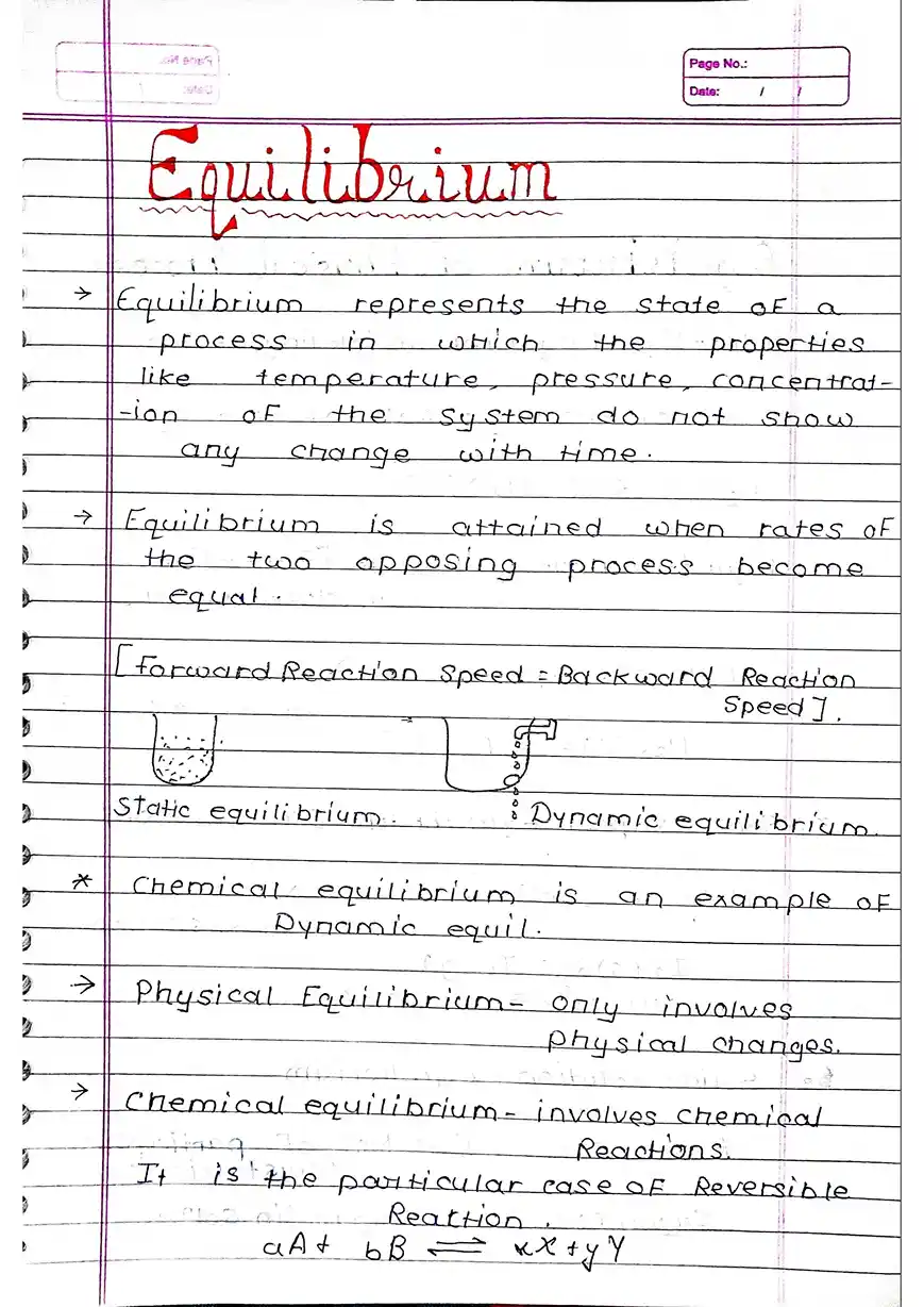Class 11 Chemistry Notes PDF Download 2025-2026 (Topper's Handwritten Notes) - Image 3