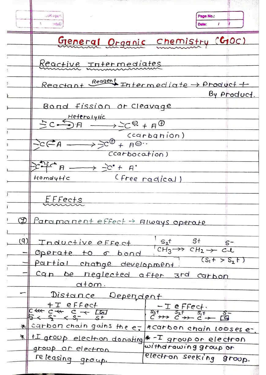 Class 11 Chemistry Notes PDF Download 2025-2026 (Topper's Handwritten Notes) - Image 4